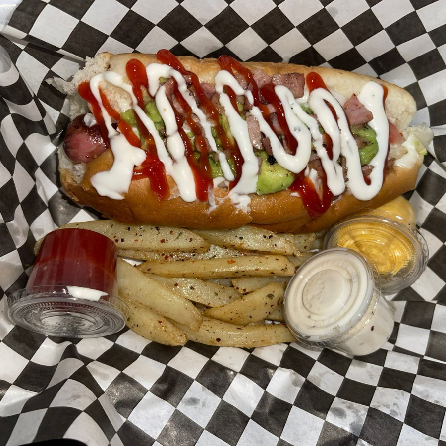 Hot Dog Mar Y Tierra