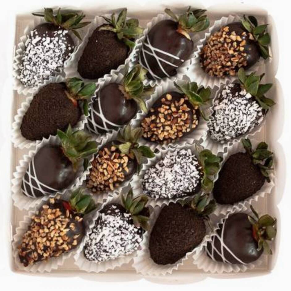 Caja XL Grande 16 Fresas