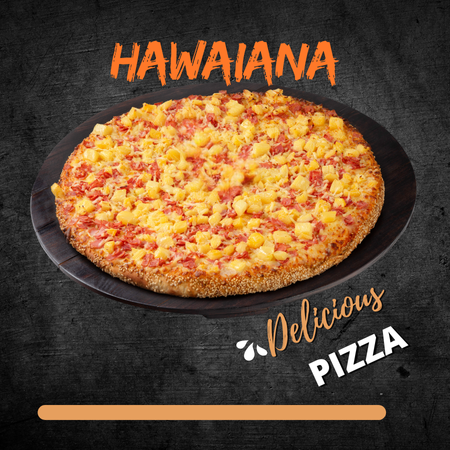 Pizza Hawaiana 38cm