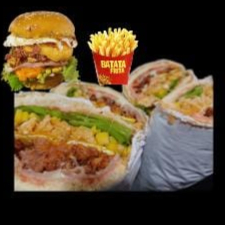 X tudo grande x tudo pao de briche Aprox 100 gr batata .