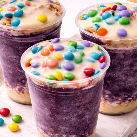 O mais vantajoso! Leve 3 açaís por um preço especial. Ideal pra família ou galera!