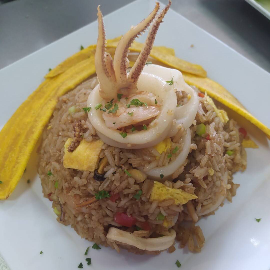 AAROZ CHAUFA DE MARISCOS