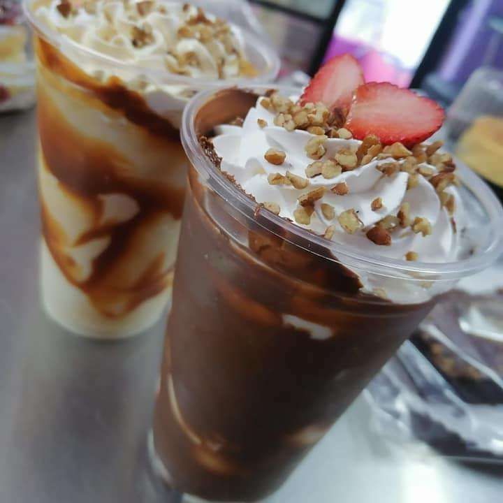 frappe de cafe o chocolate