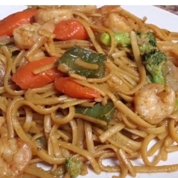 Low Mein de Camarones