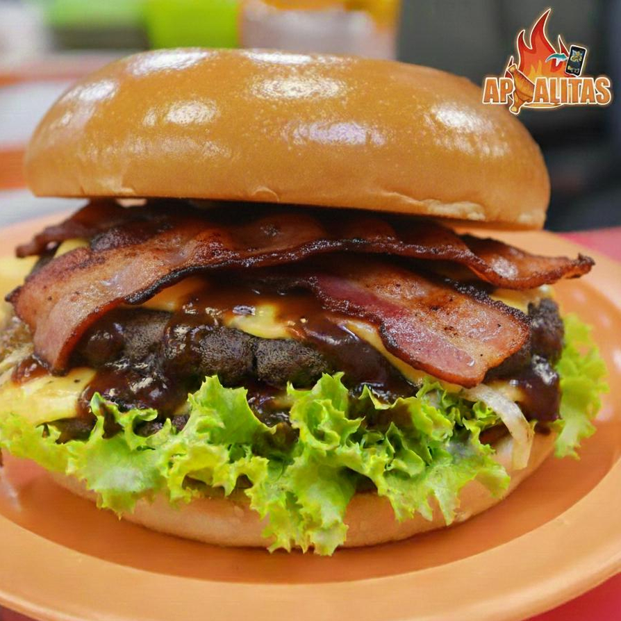 Hamburguesa Con Tocino