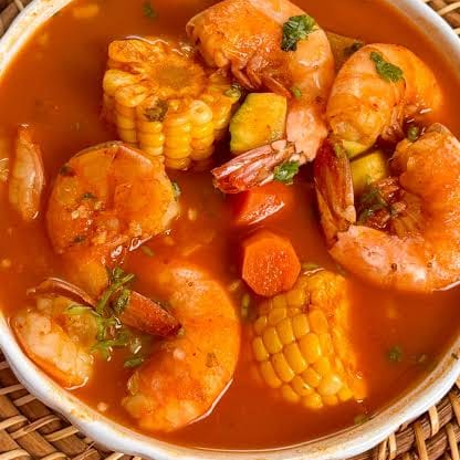 Caldo Camarón Mediano
