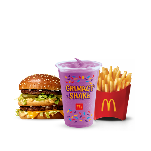 Menu Grimace Shake
