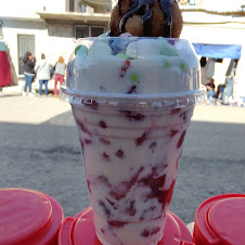 Fresas con Crema Vaso de 20 oz