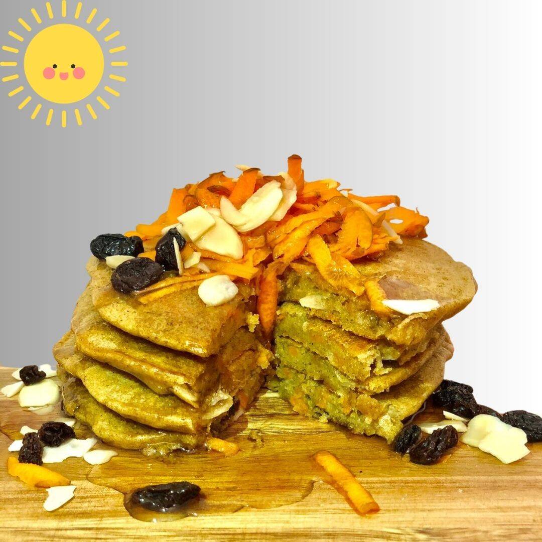 Pancakes Zanahoria