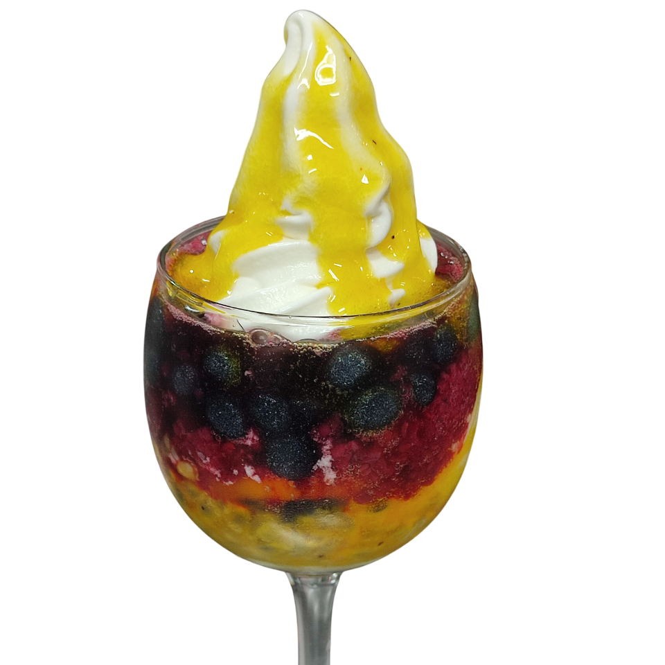 Helado Mediano+ 3 Toppings.
