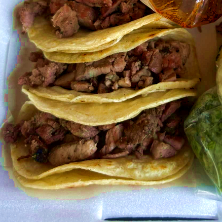 Taco Sencillo (sin Guacamole).