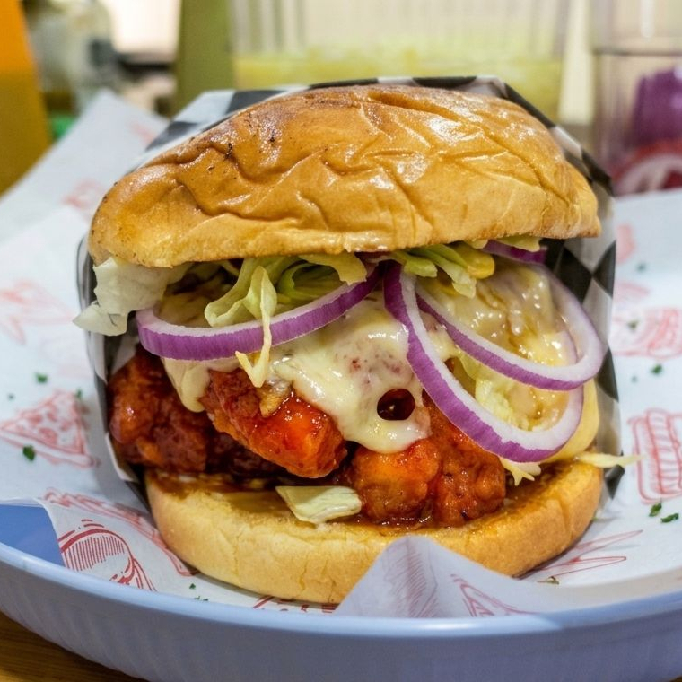 Spicy Bonless Burger