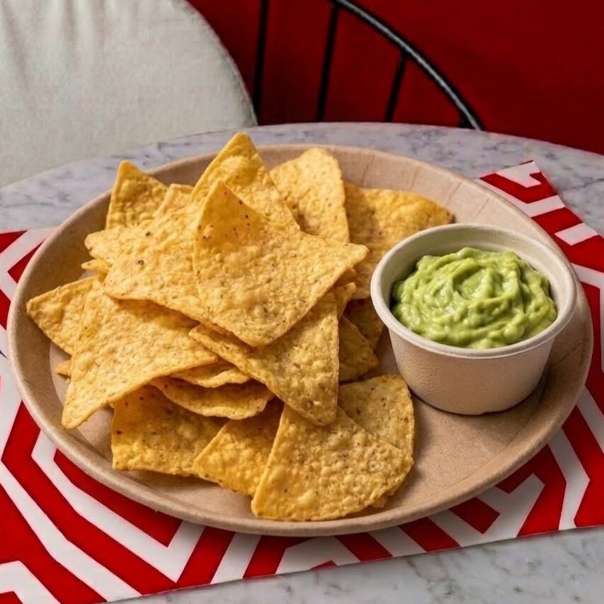 Nachos & Guacamole Bowl