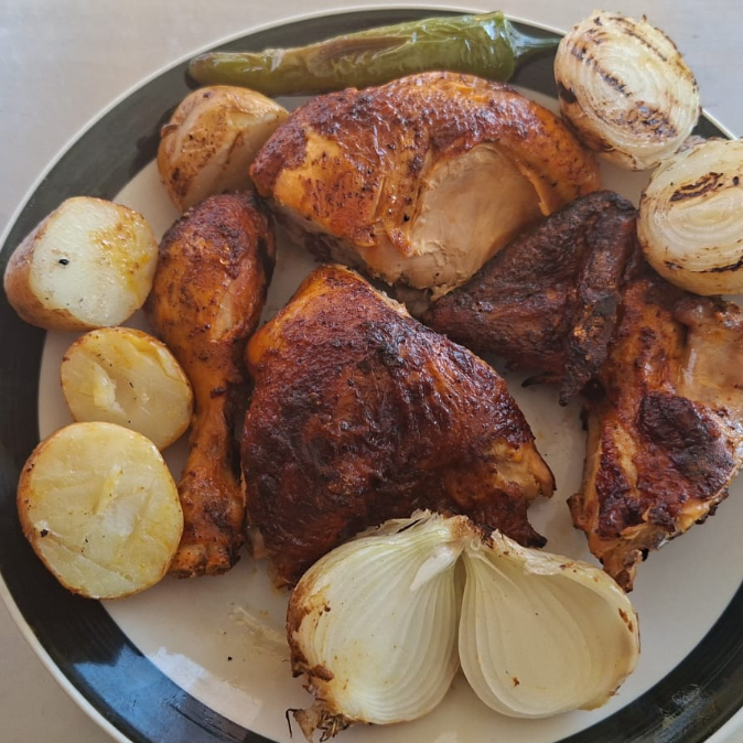 ½ Pollo (4 piezas)