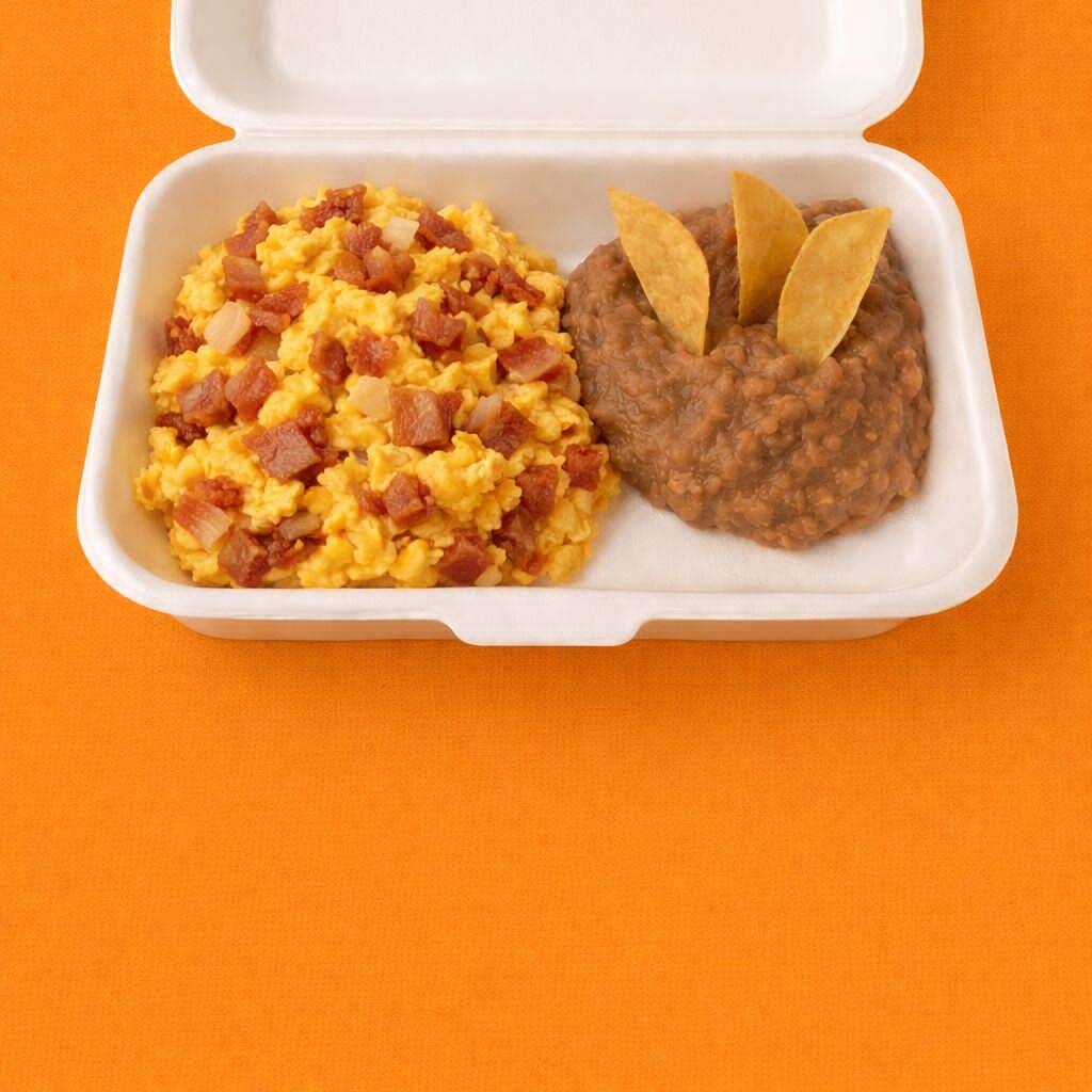 Huevos enjamonados