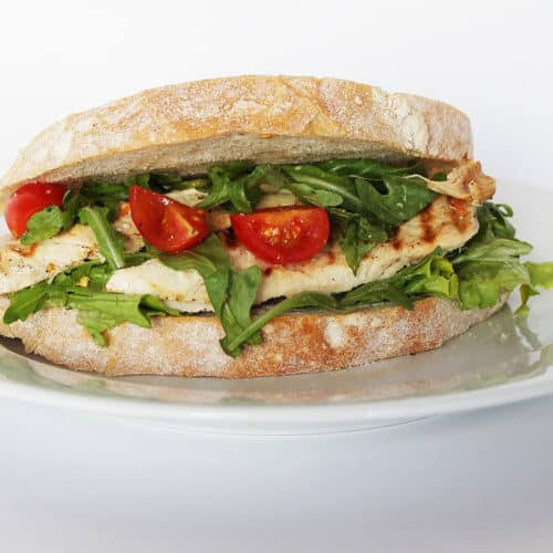 Lonche de Pollo y Queso