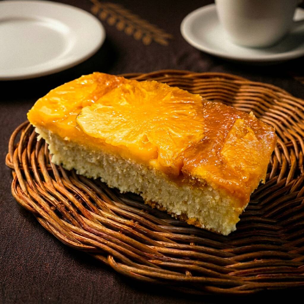 Leve, úmido e com frescor natural do abacaxi. Equilíbrio perfeito entre doçura e acidez.