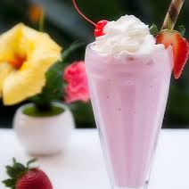 Malteada Fresa