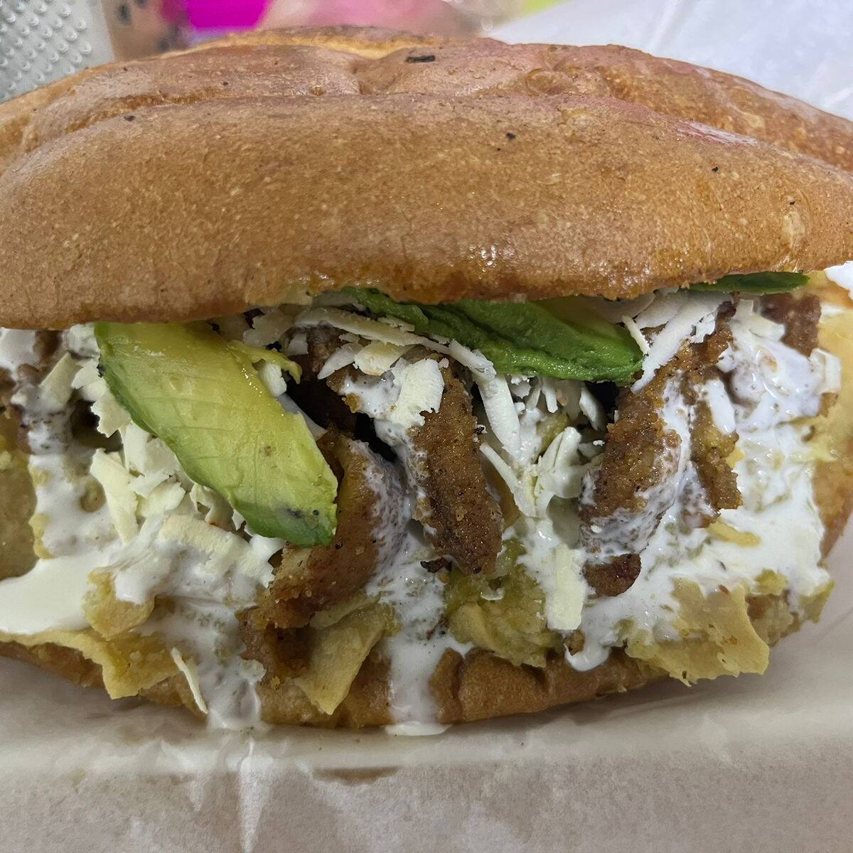 Torta chilaquiles BOMBA