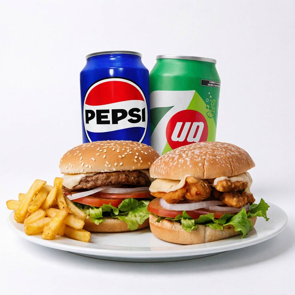 COMBO DÚO FUNKY BURGERS 🤩🍔🍔🍟🍟🥤🥤