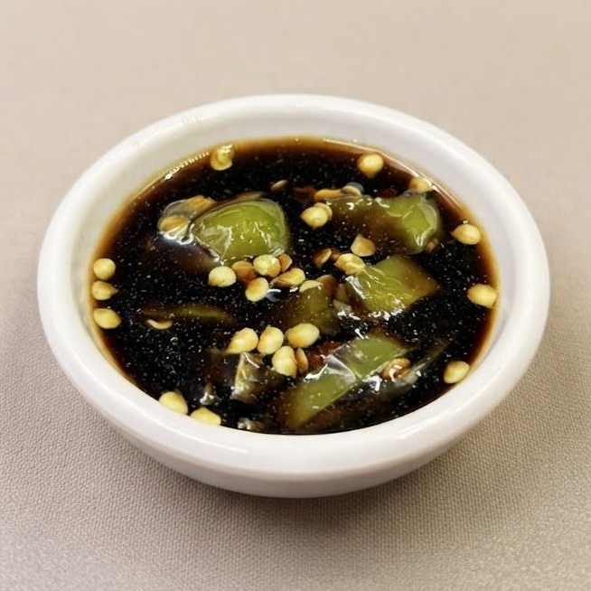 Soya con chile