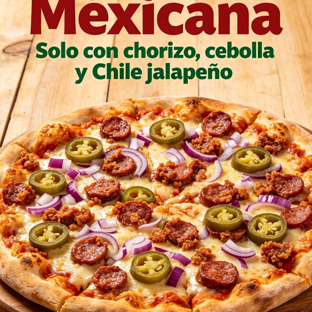 PIZZA EXTRA GRANDE MEXICANA