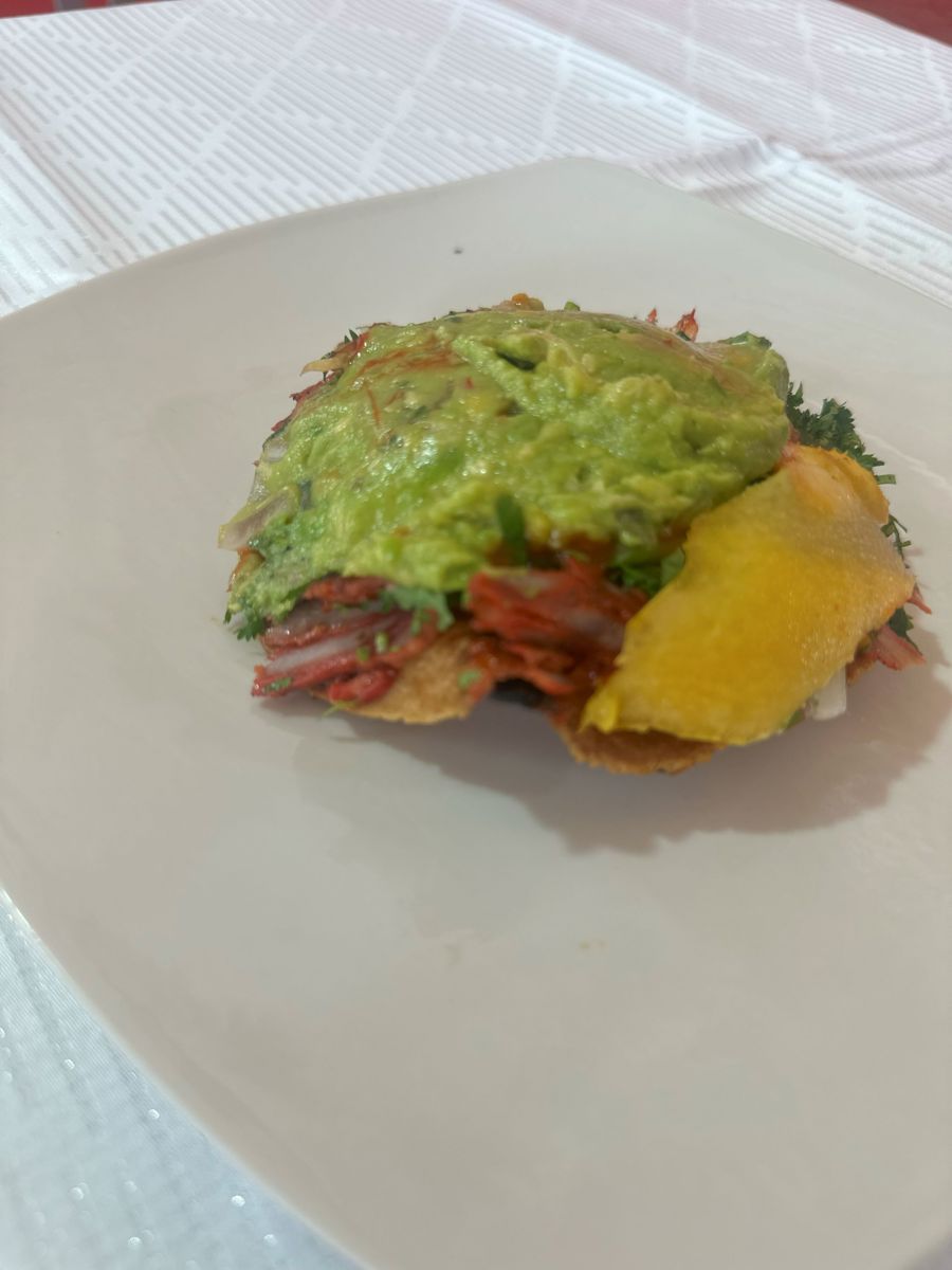 TOSTADAS AL PASTOR ( ADOBADA) RECETA DE LA CASA