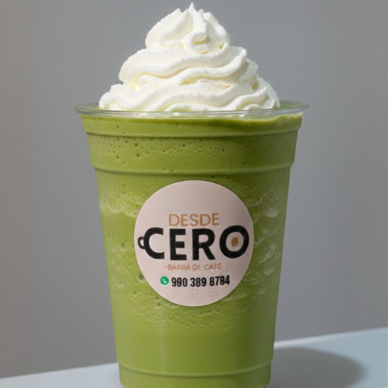 Frappé de matcha