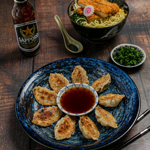 Gyozas de arrachera