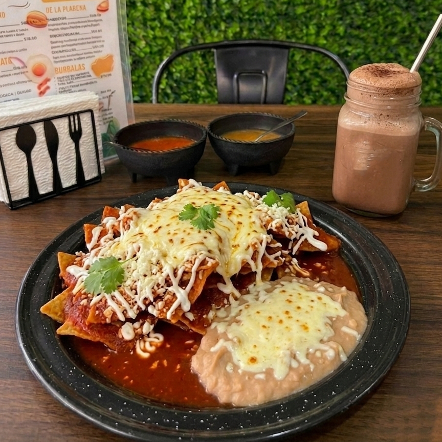 CHILAQUILES ROJOS