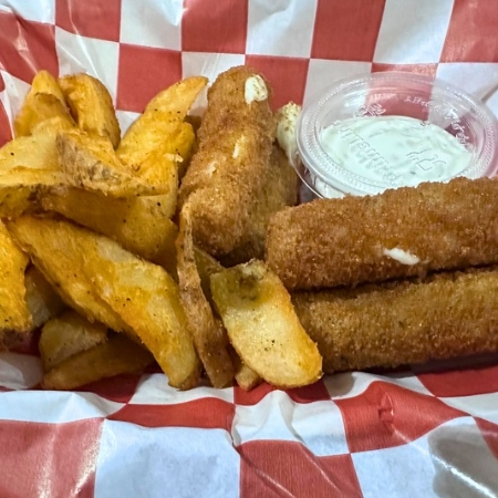 Dedos de Queso + Papas en Gajo