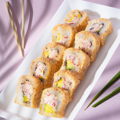 12 Bocados Sushi Dinamita Tempura