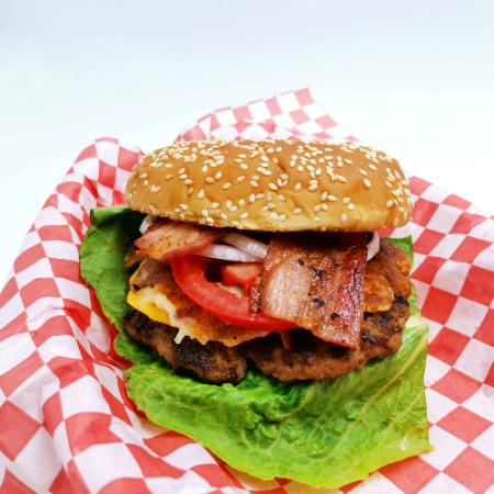 Hamburguesa Suiza Sencilla