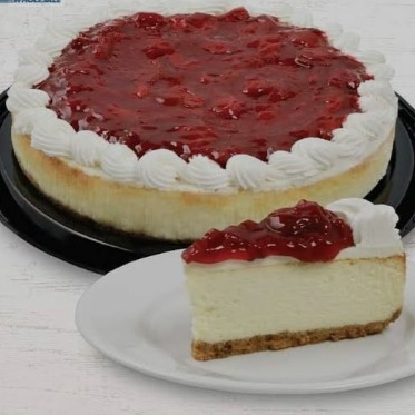 Cheesecake de Frambuesa  Rebanada