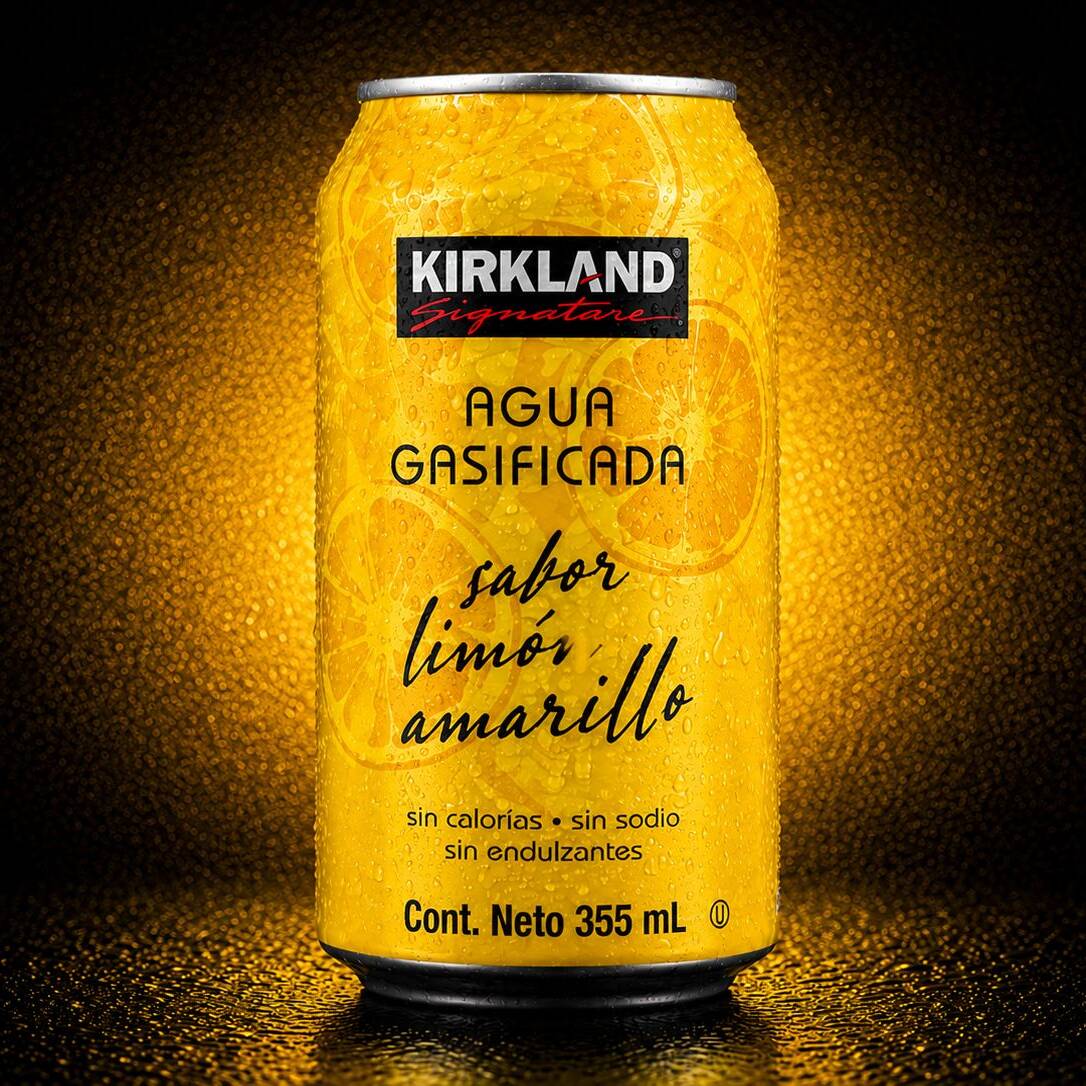 Agua Gasificada Sabor Limón Amarillo