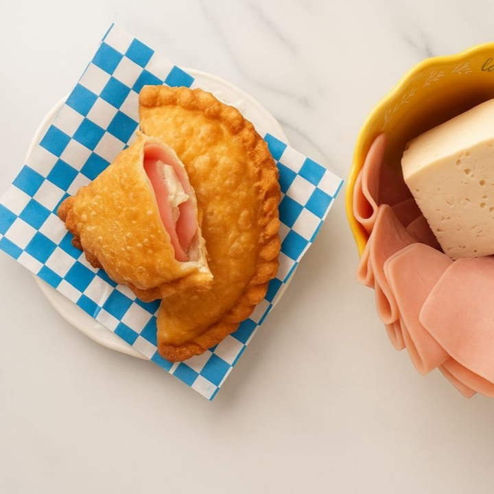 Empanada de Jamon con Queso
