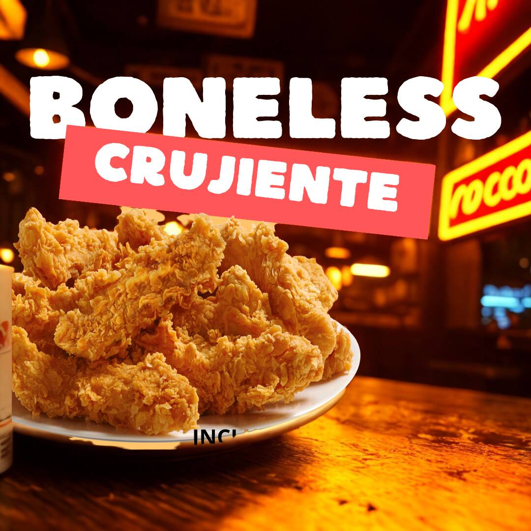 BONELESS MANGO HABANERO(INCLUYE PAPAS)