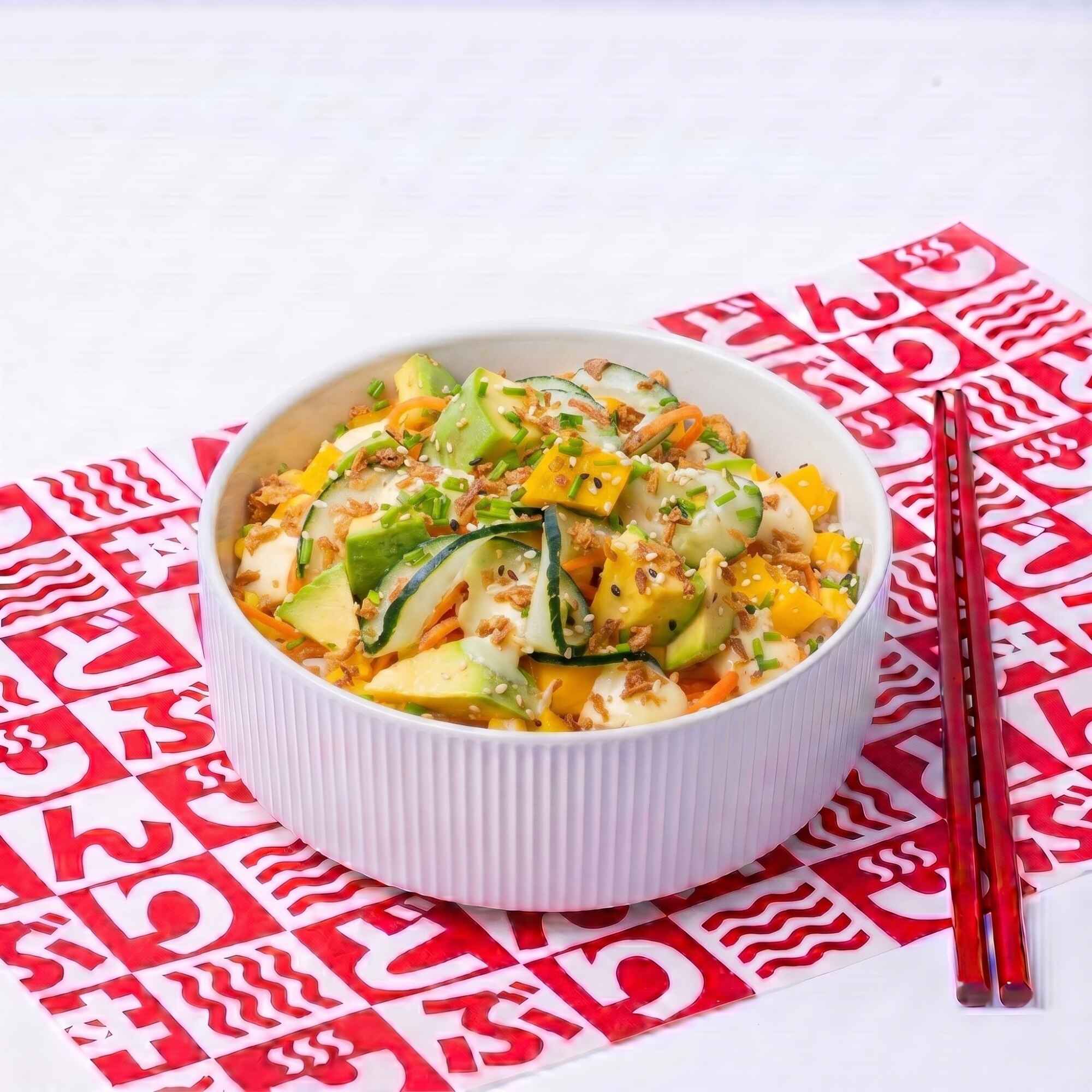 Donburi Poke Vegetariano