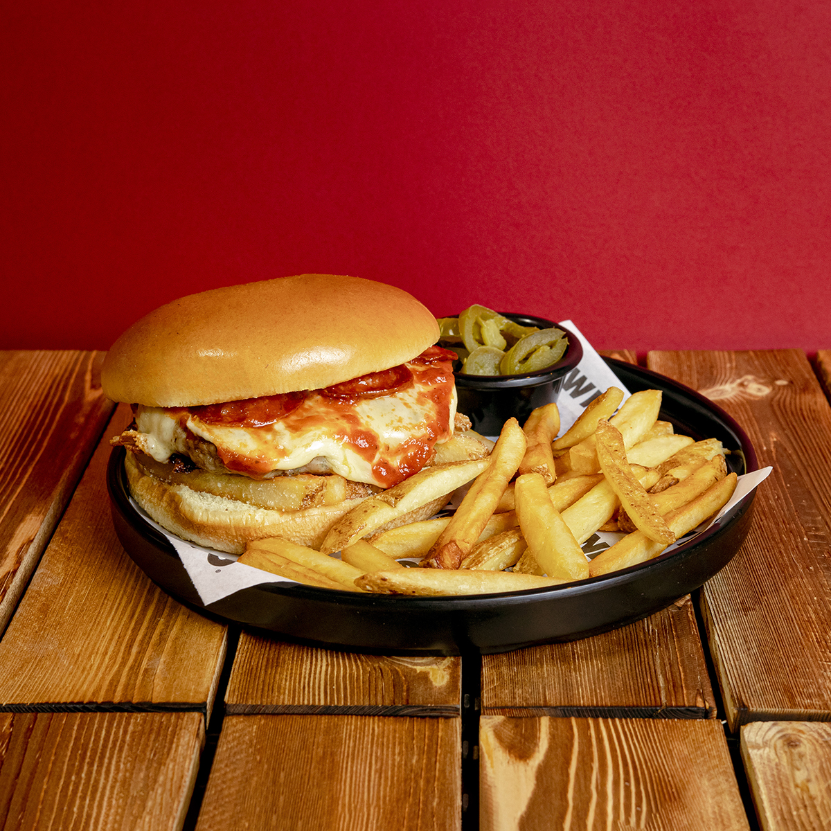 Pizza burger