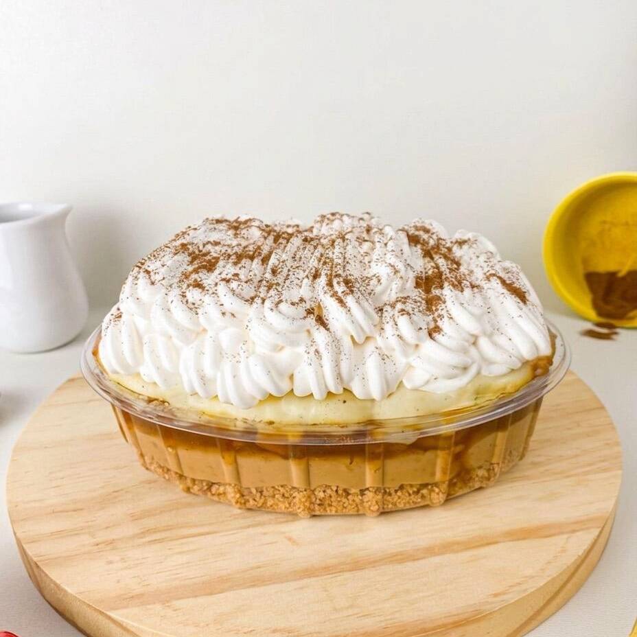 Camadas irresistíveis de doce de leite, bananas frescas, creme de Ninho e chantilly, formando uma combinação cremosa e equilibrada que conquista a cada colherada. Perfeita para dividir com quem você ama!
Observação: O peso pode variar de acordo com a densidade dos recheios.