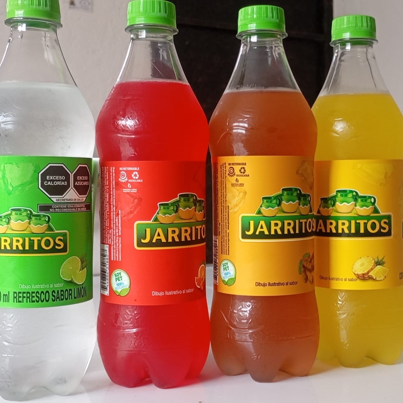 Jarritos de 600 Ml de Sabores