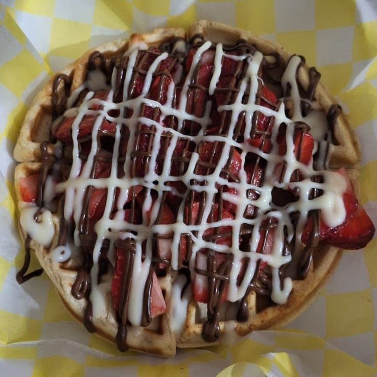 Orden De Waffle (1 Fruta / 1 Topping)