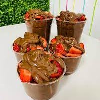 VASO FRESAS NATURALES CHOCOCREMITO 16OZ