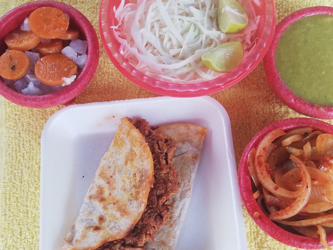 Combo 4- Tacos de Harina de Chicharron