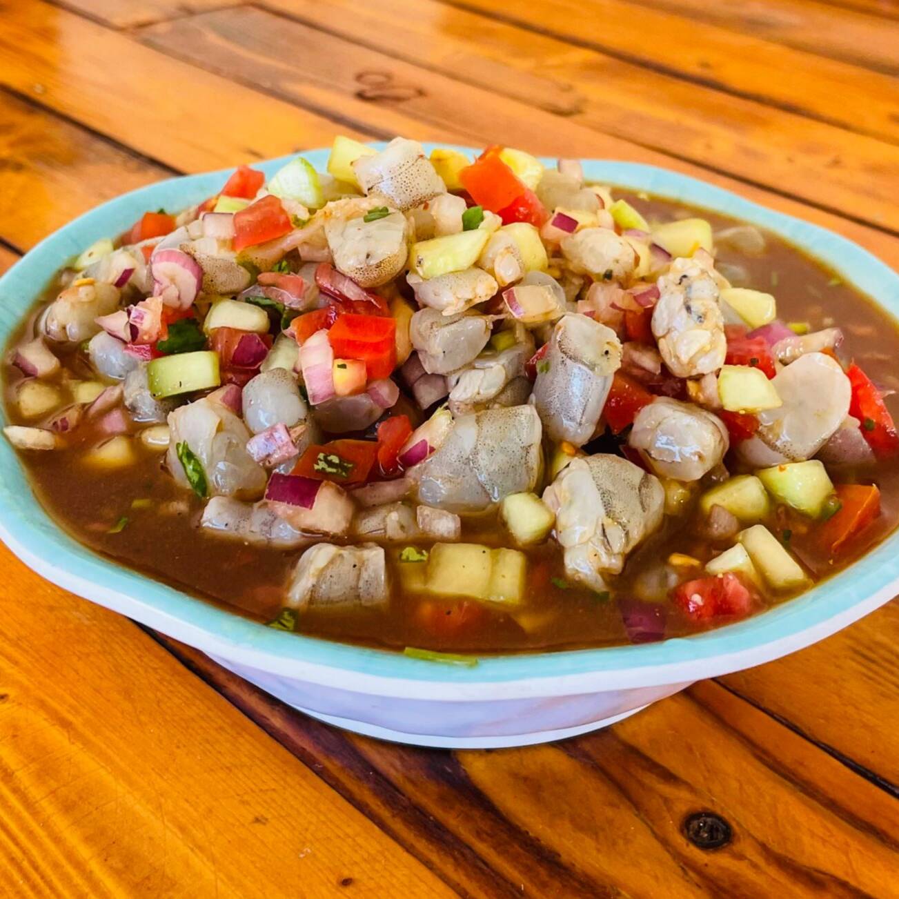 Ceviche de Camarón Crudo Litro