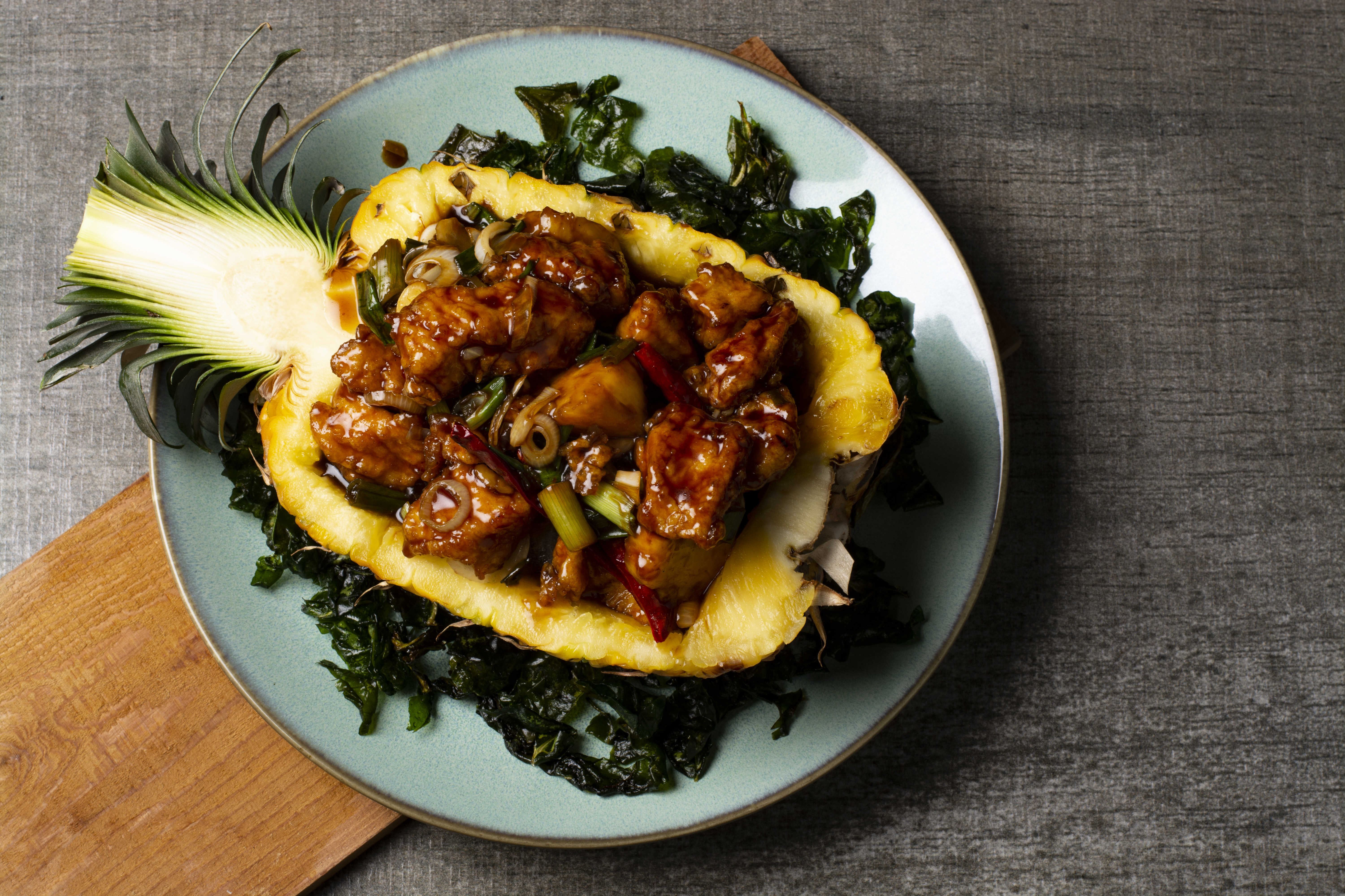 Pollo a la Piña