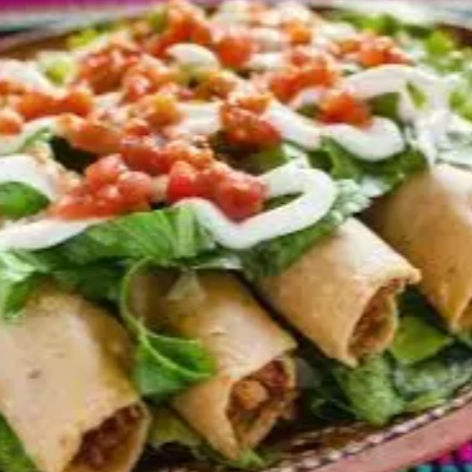 Tacos Dorados de 4 Piezas