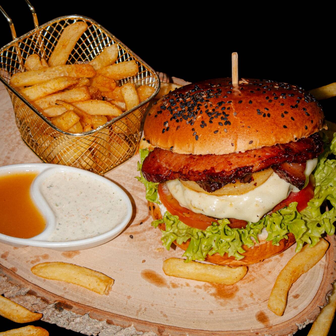Hamburguesa Cerdo Salvaje