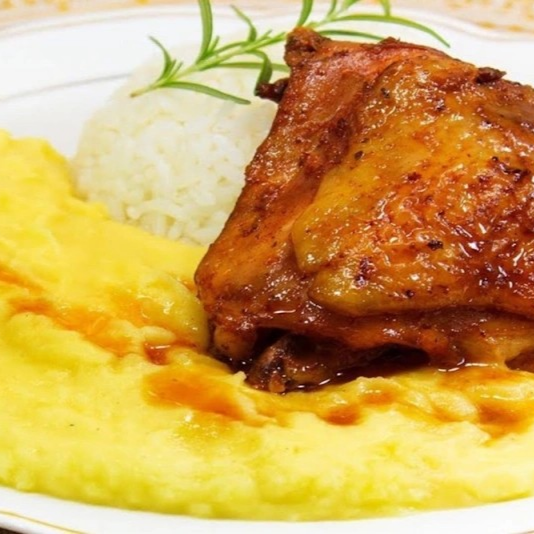 Pollo al Horno con Puré