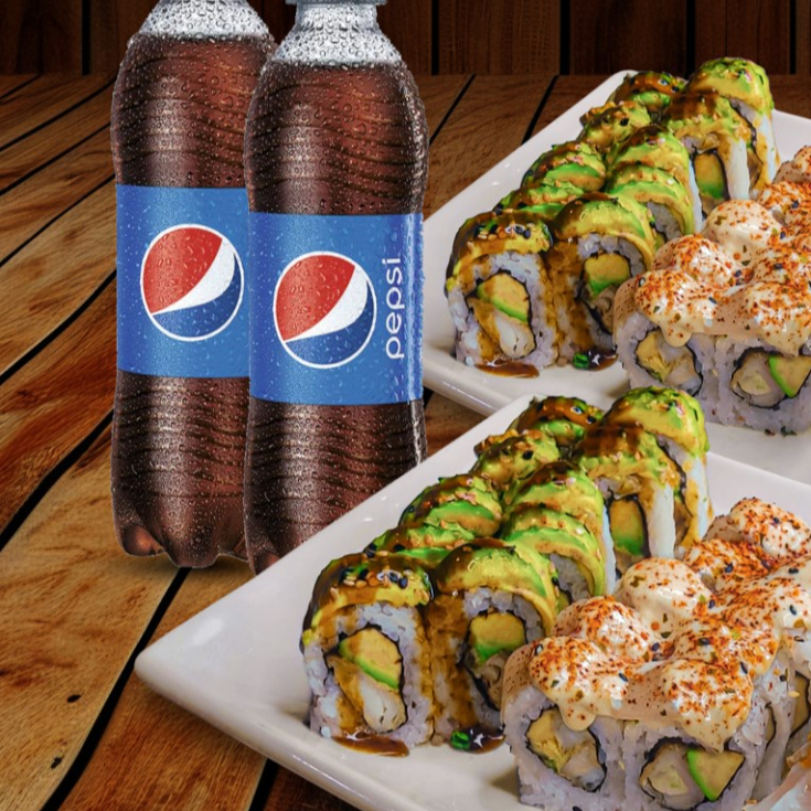 48 Makis + 2 pepsis